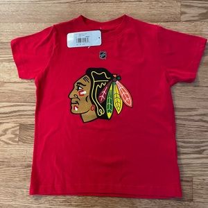 Kids Chicago Blackhawks T-shirt size medium 5/6